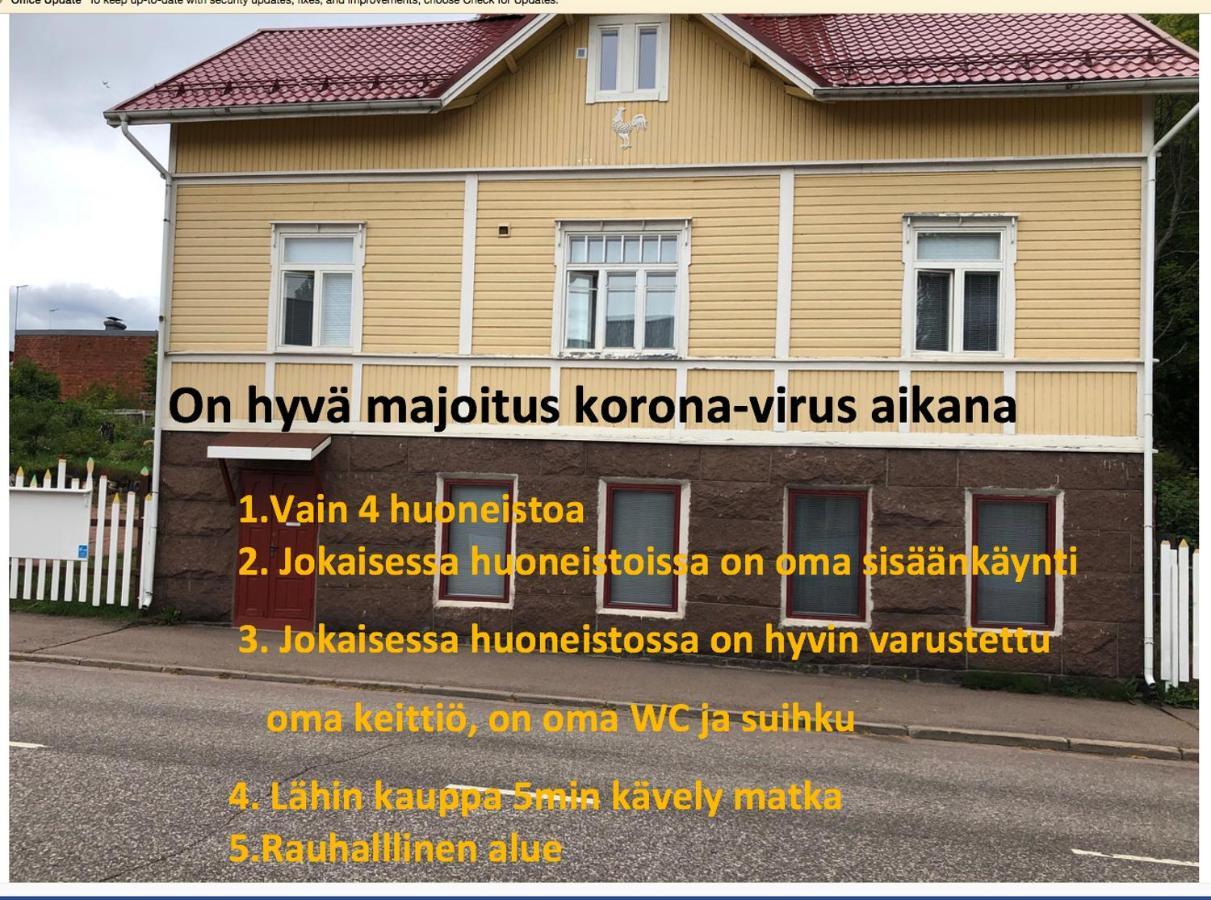 Guest House Nina Art Kotka Exterior foto